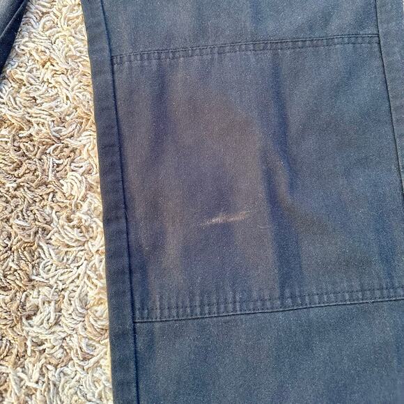 Dickies Black Faded Chino Pants Logo Workwear Mens 34x32 - Picture 10 of 13